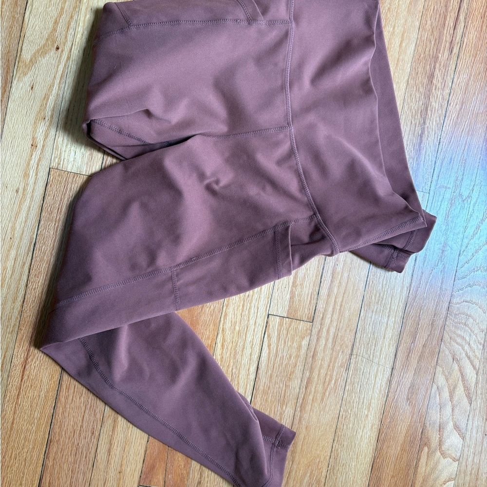 Women’s Medium Yogalicious Lux High-Waist Leggings in Dusty Mauve